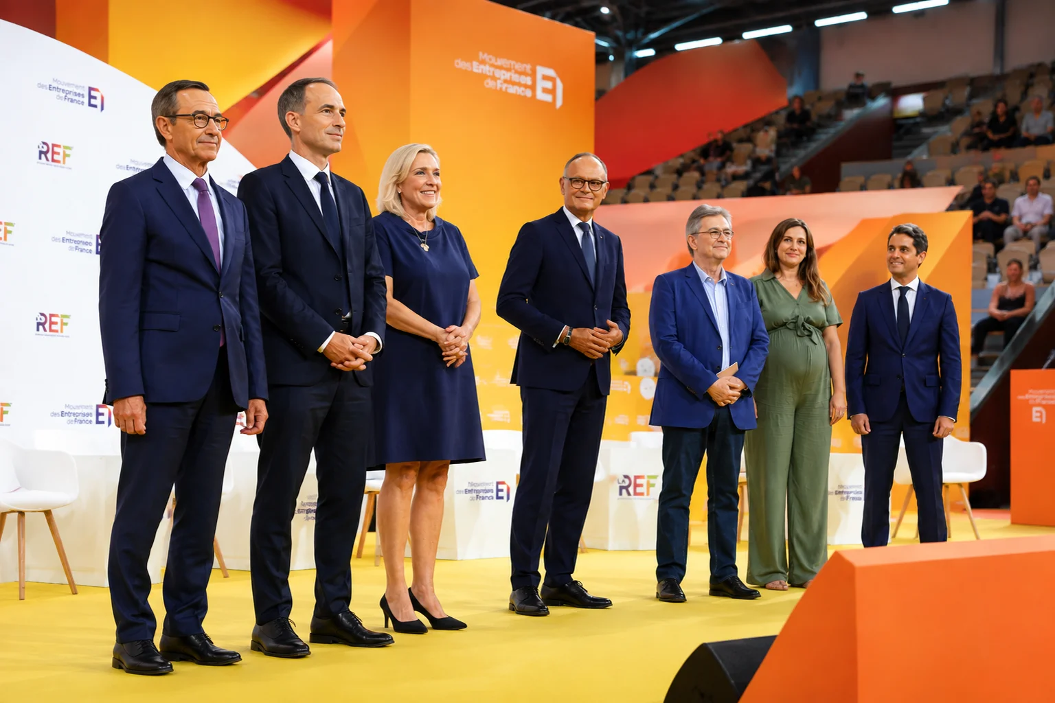 Débat MEDEF 2026 : les 7 candidats à la présidentielle et l'industrie française